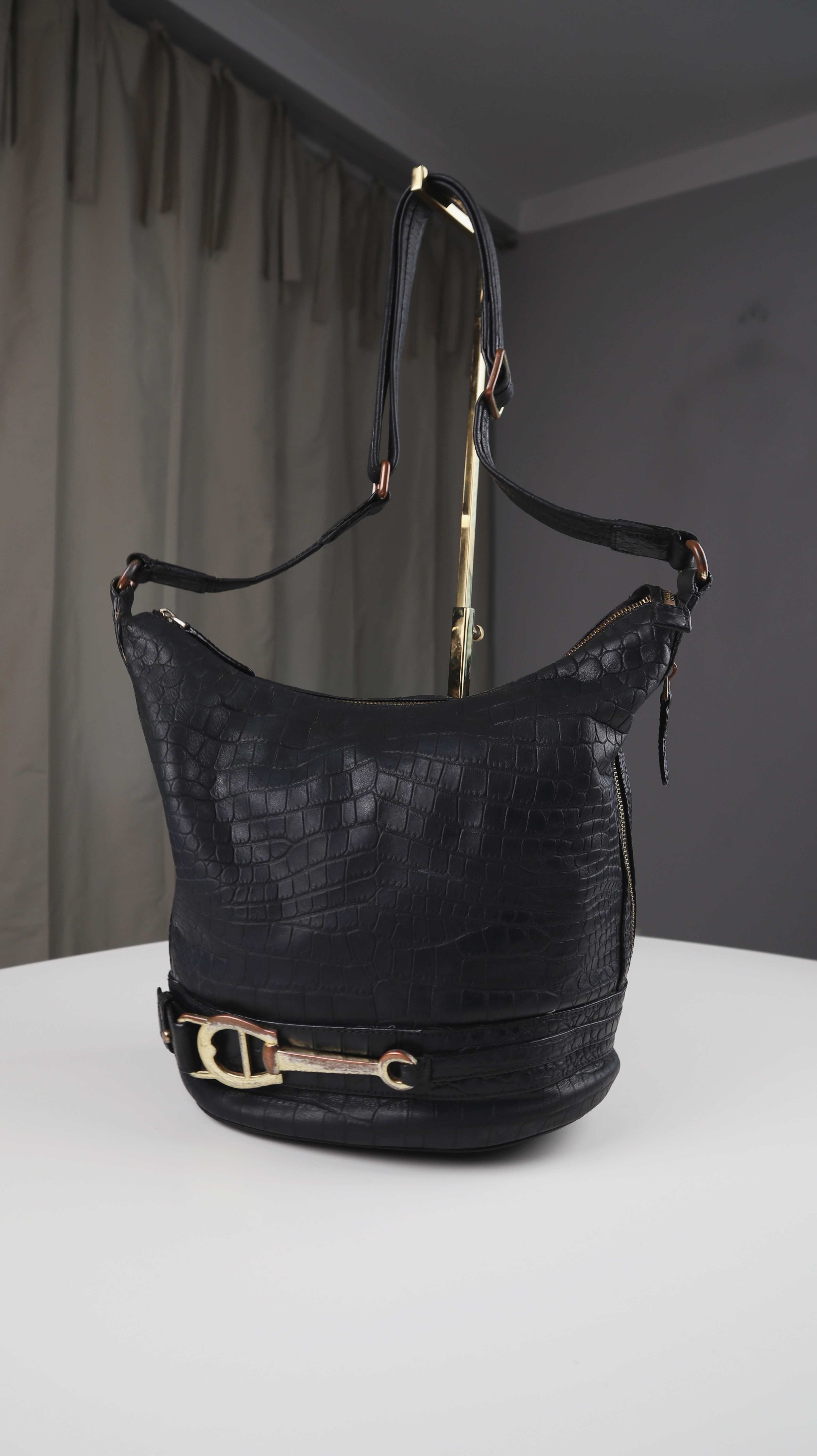 Aigner Tasche Ledertasche Umhängetasche Alli City Tasche Umhängetasche