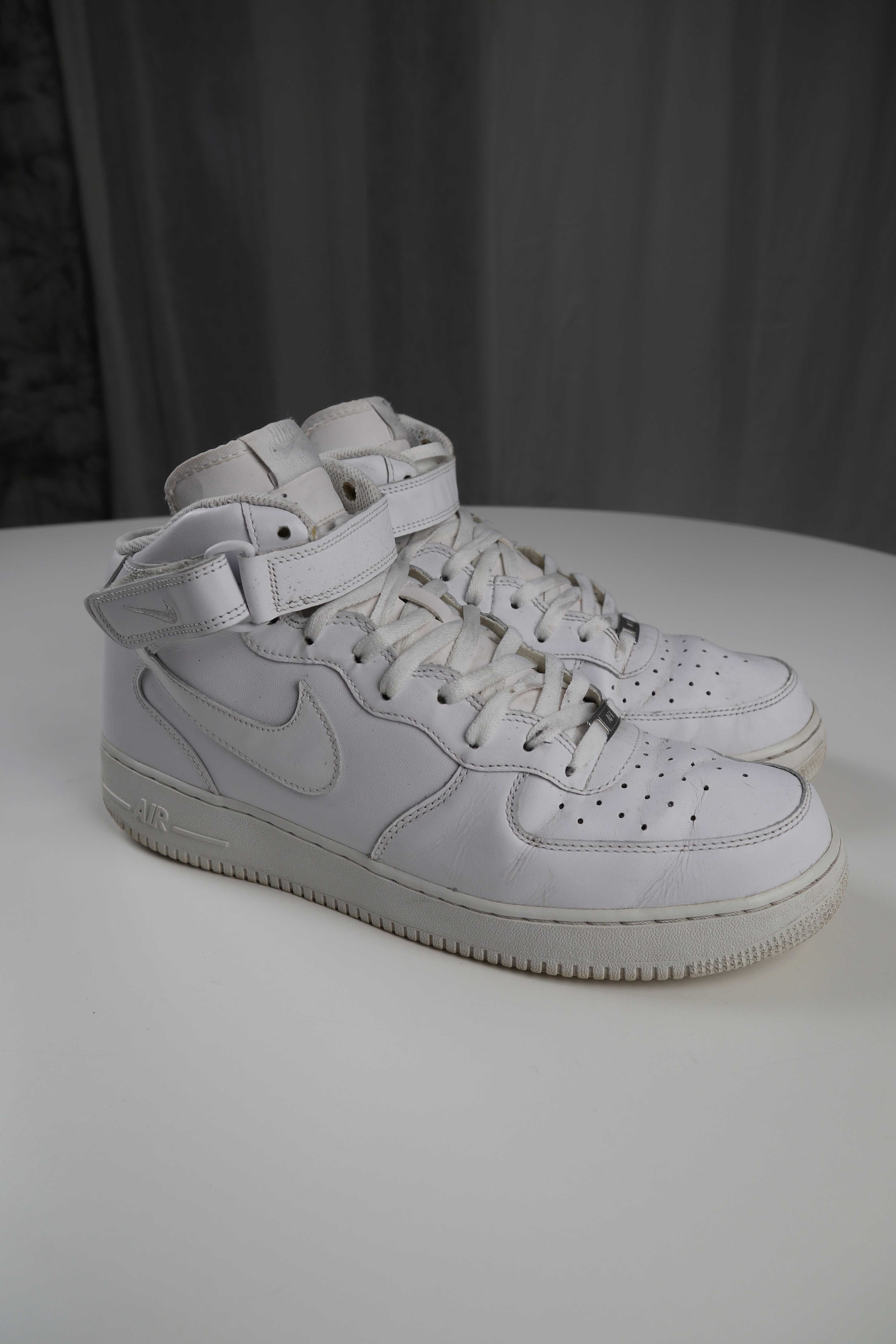 Nike Air Force One high 48,5 Sneaker Turnschuhe Weiß weiss