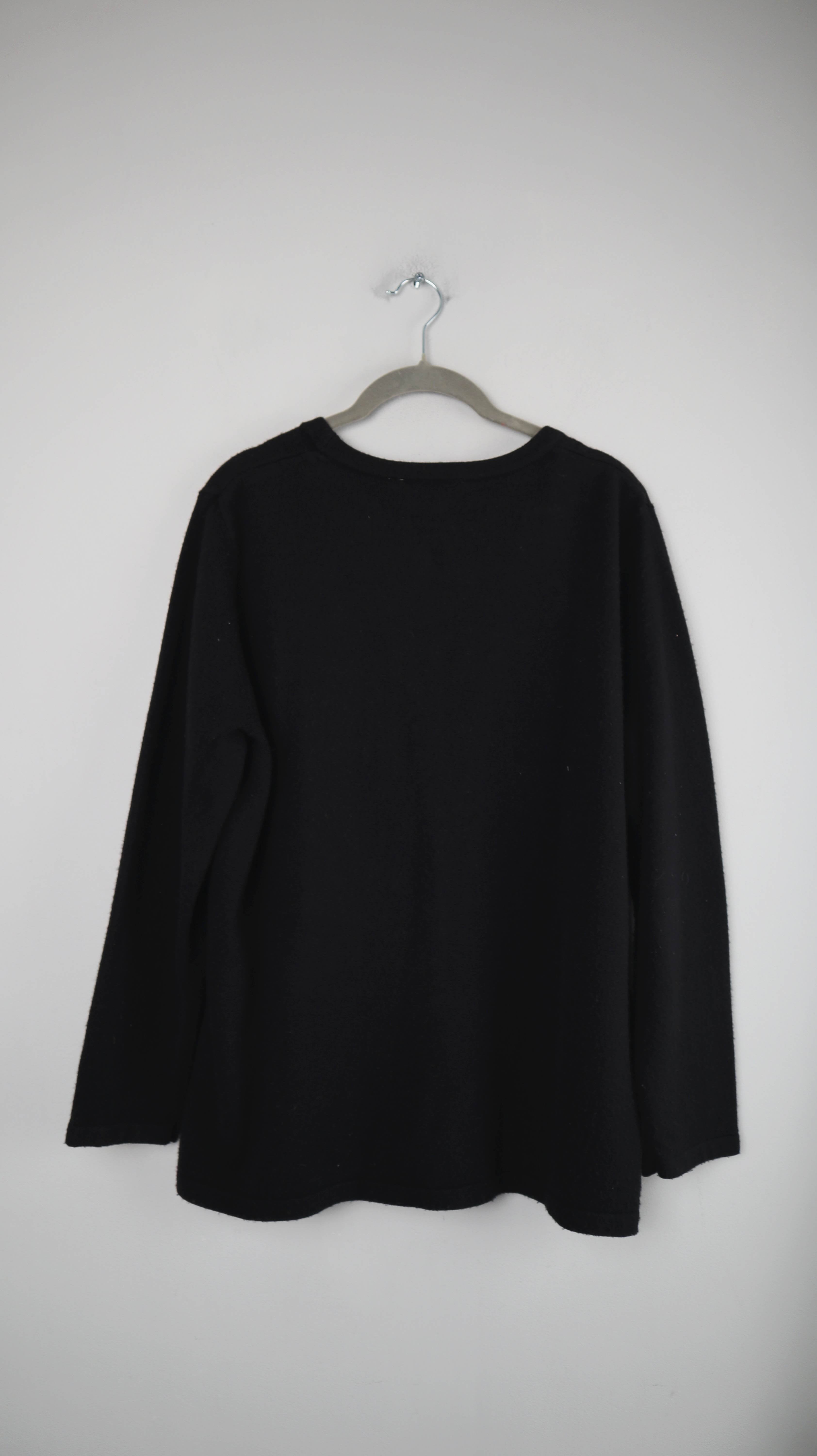 Canada C&A Strickjacke schwarz Cardigan 40 L einfarbig