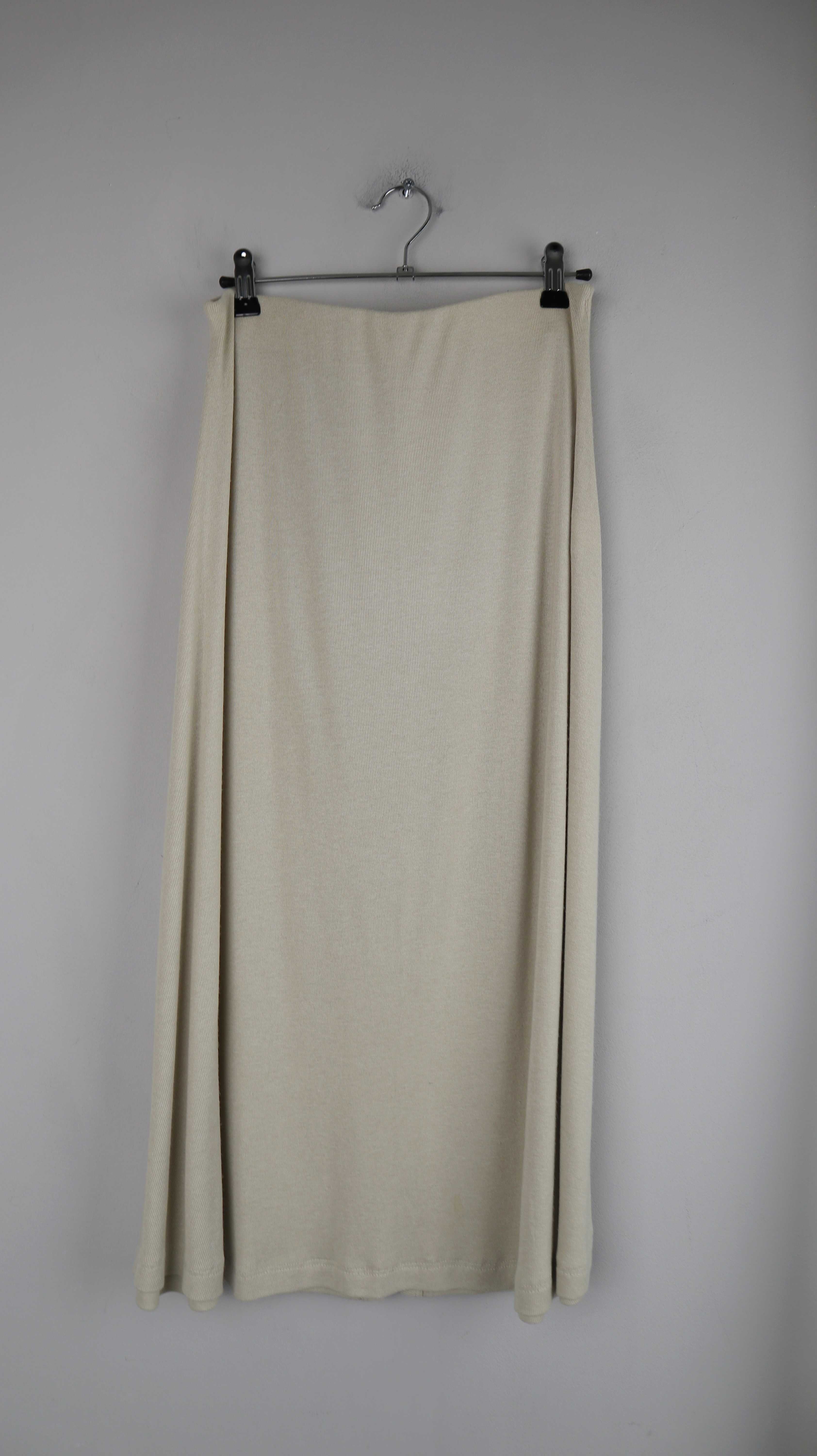 Fluide Paris Rock Midi Midirock Perlmuttknöpfe Vintage lang Faltenrock