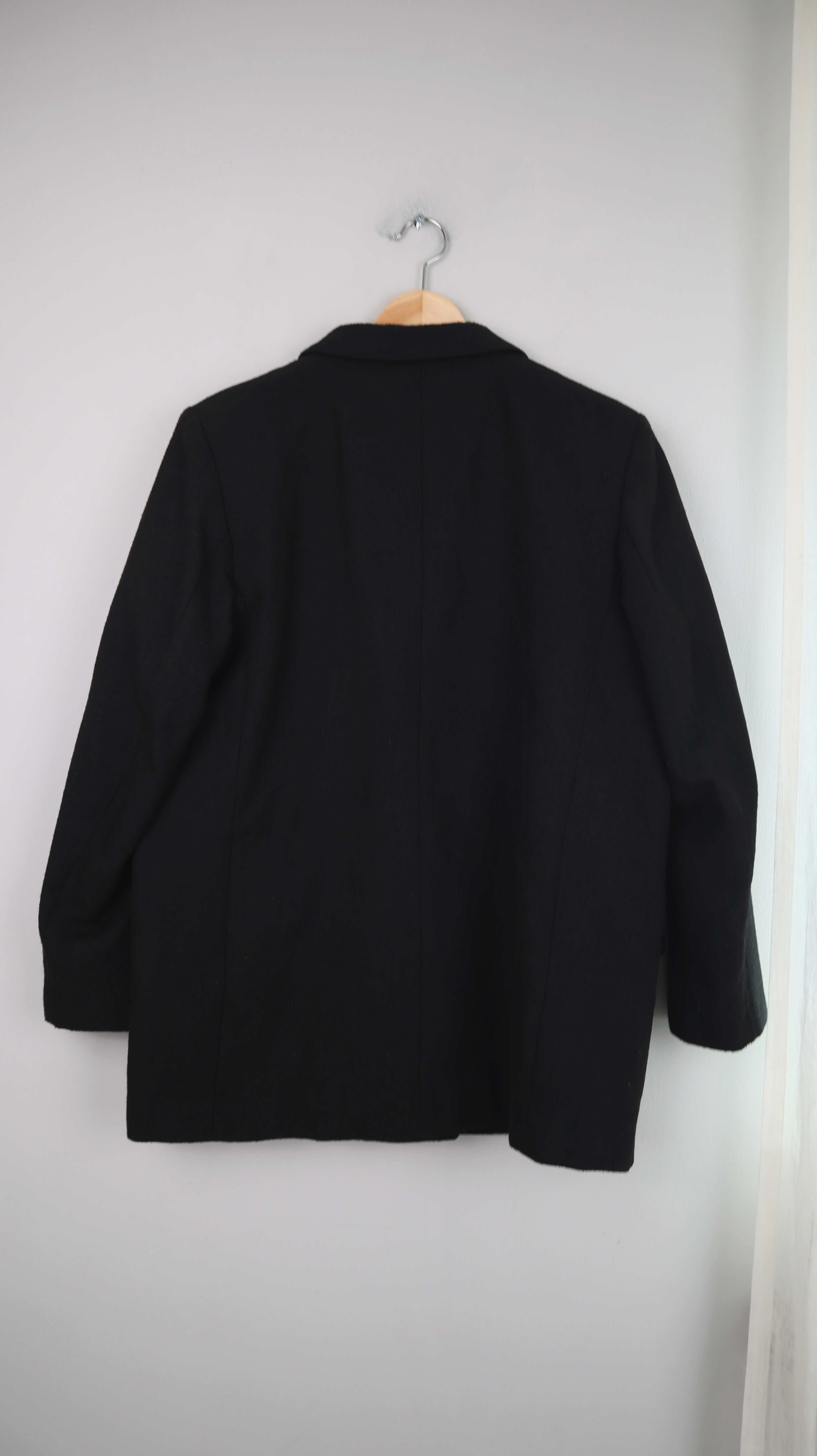 H&M Blazer Anzug Jacke schwarz 38 M basic einfarbig