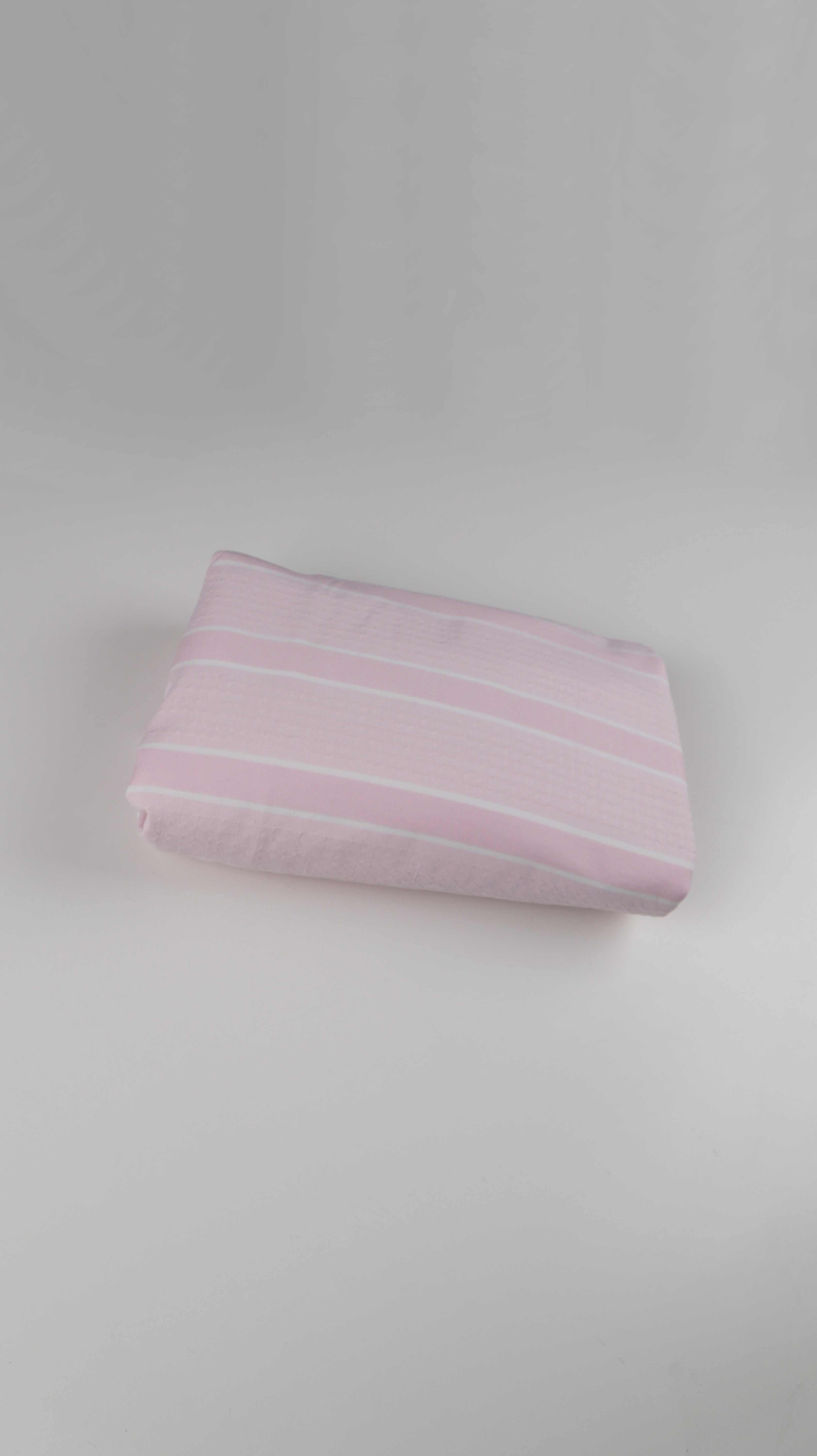 Bettwäsche Bettbezug rosa weiß 140 x 200 Baumwolle Kariert